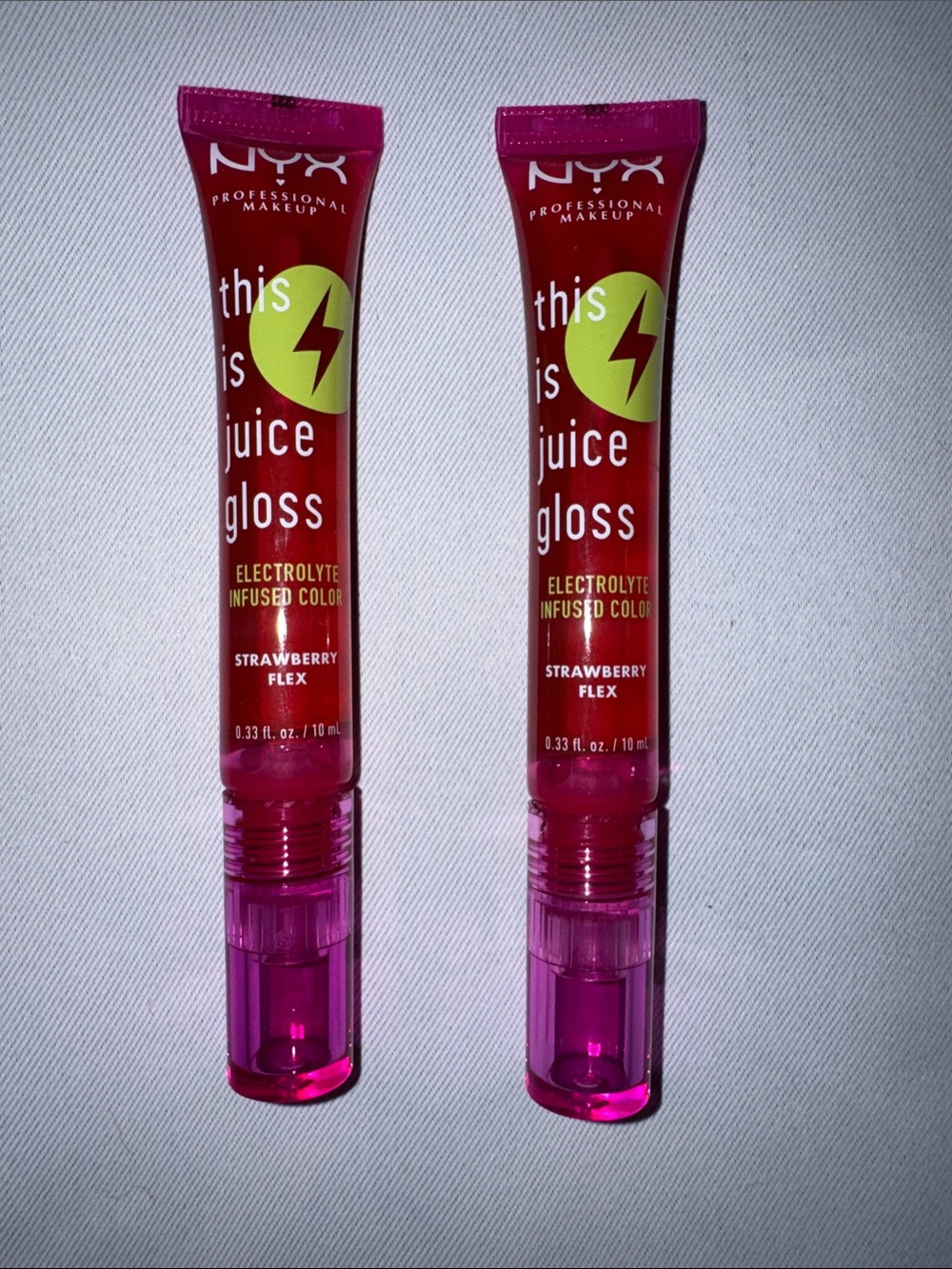 NYX This Is Juice Gloss - 2 Strawberry Flex (Magenta/Pink)